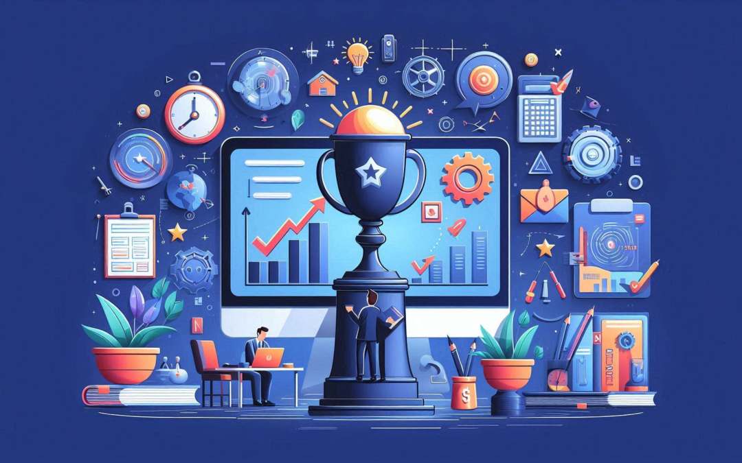 A Learning Management System (LMS) dashboard showcasing key features, symbolizing essential tools for a successful platform.